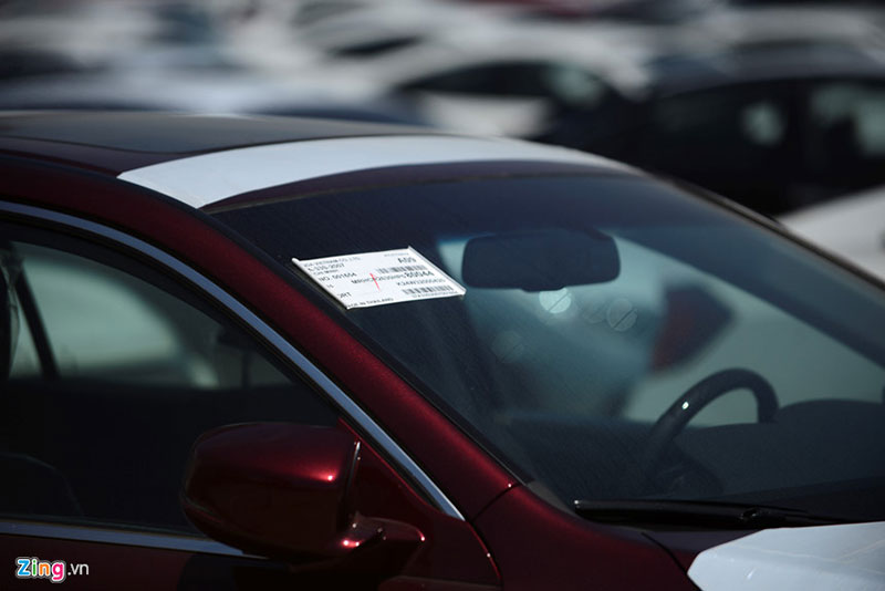 Cận cảnh dàn xe Honda thuế 0% đầu tiên cập cảng TP.HCM